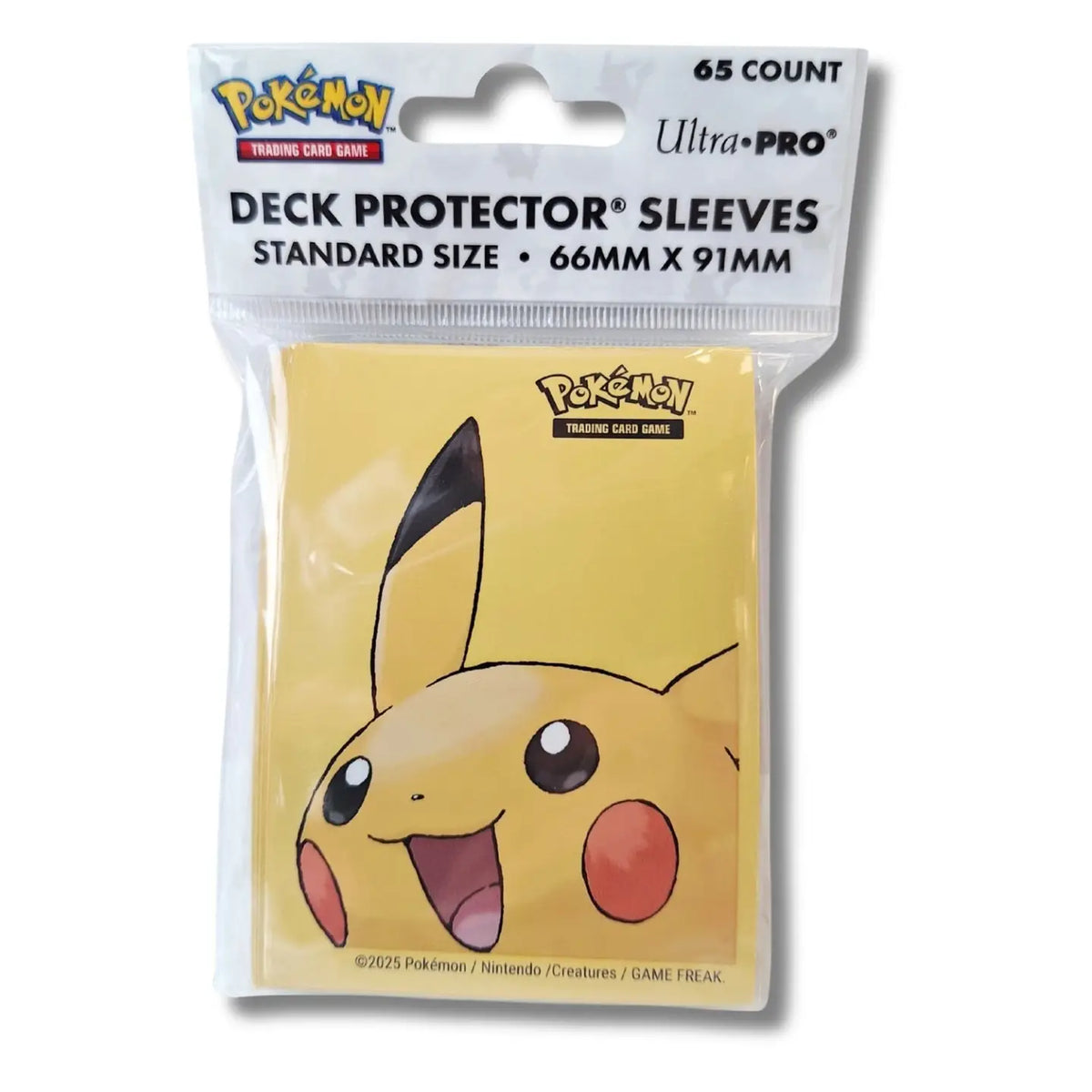Fundas Pokémon Pikachu Yellow Ultra Pro (65 uds)