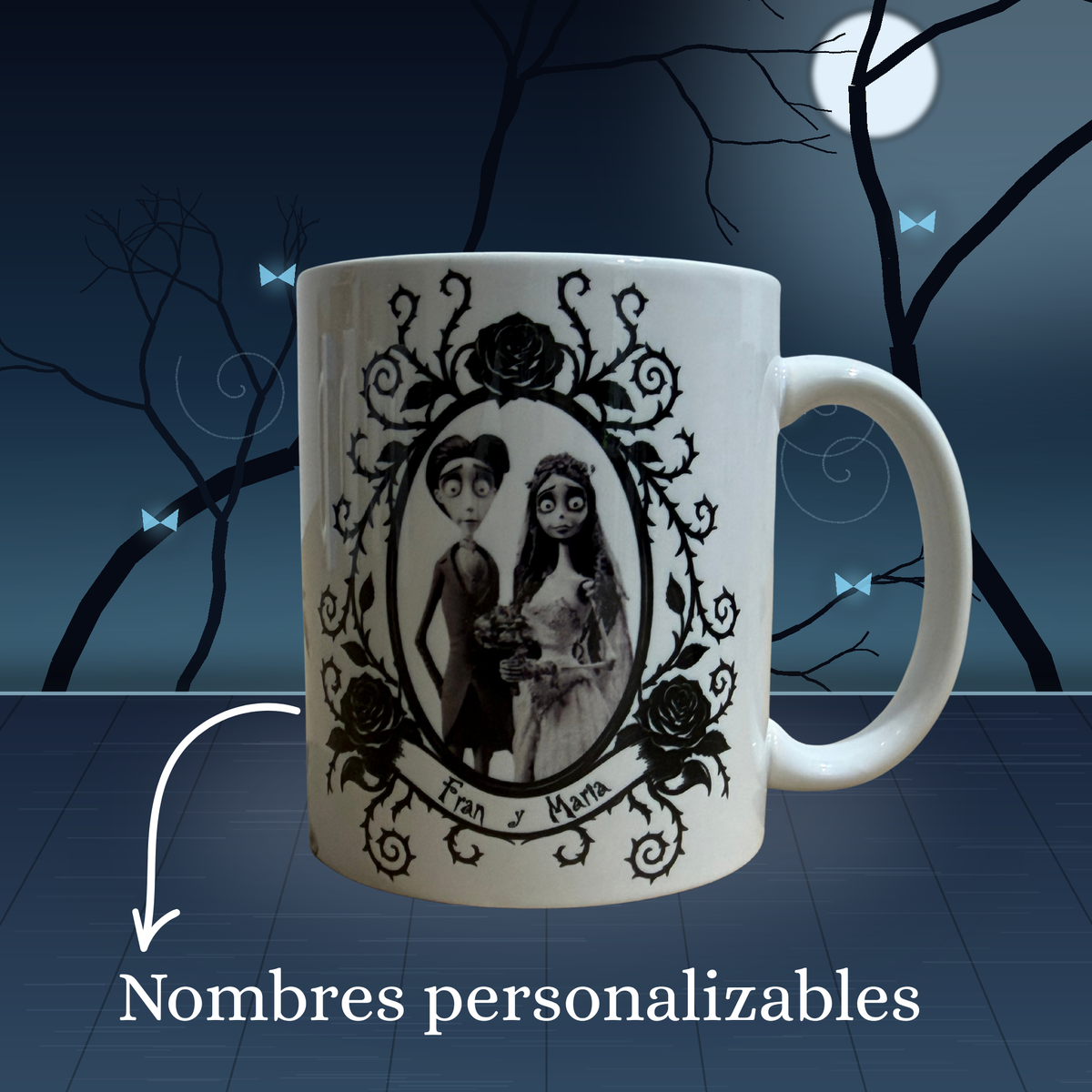 Taza Personalizada La Novia Cadáver