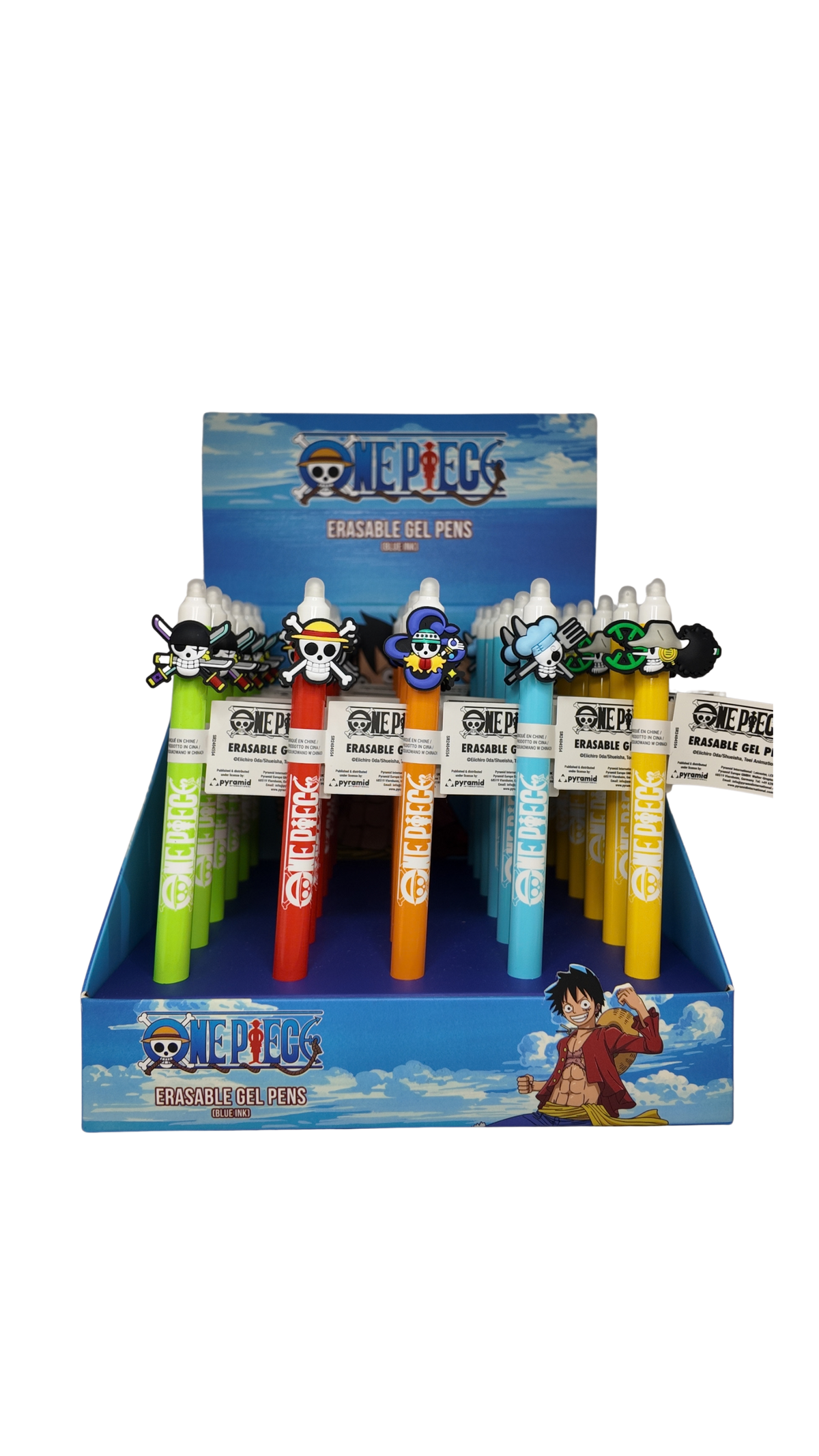 Bolígrafo borrable One Piece surtido