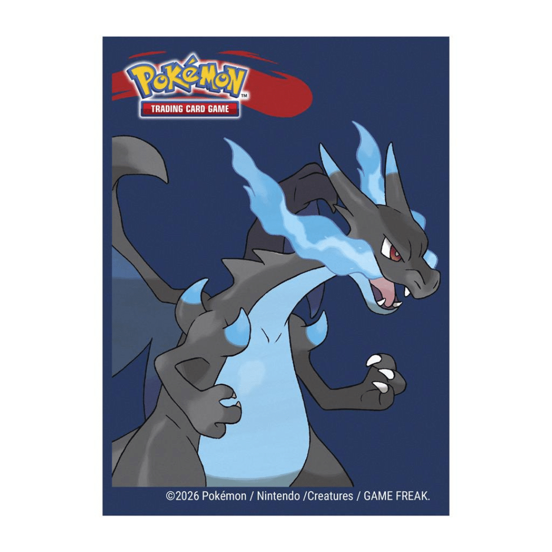 Fundas Pokémon Mega Charizard X Ultra Pro (65 uds)