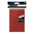Fundas Standard Ultra Pro Rojo Gloss (100 uds)