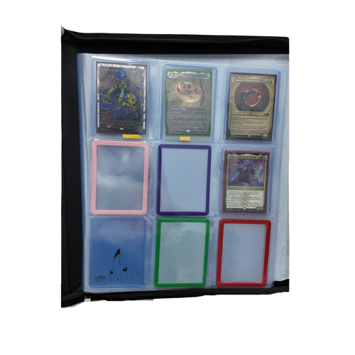 Archivador Ultra Pro Premium 9 Bolsillos con Cremallera para Toploaders