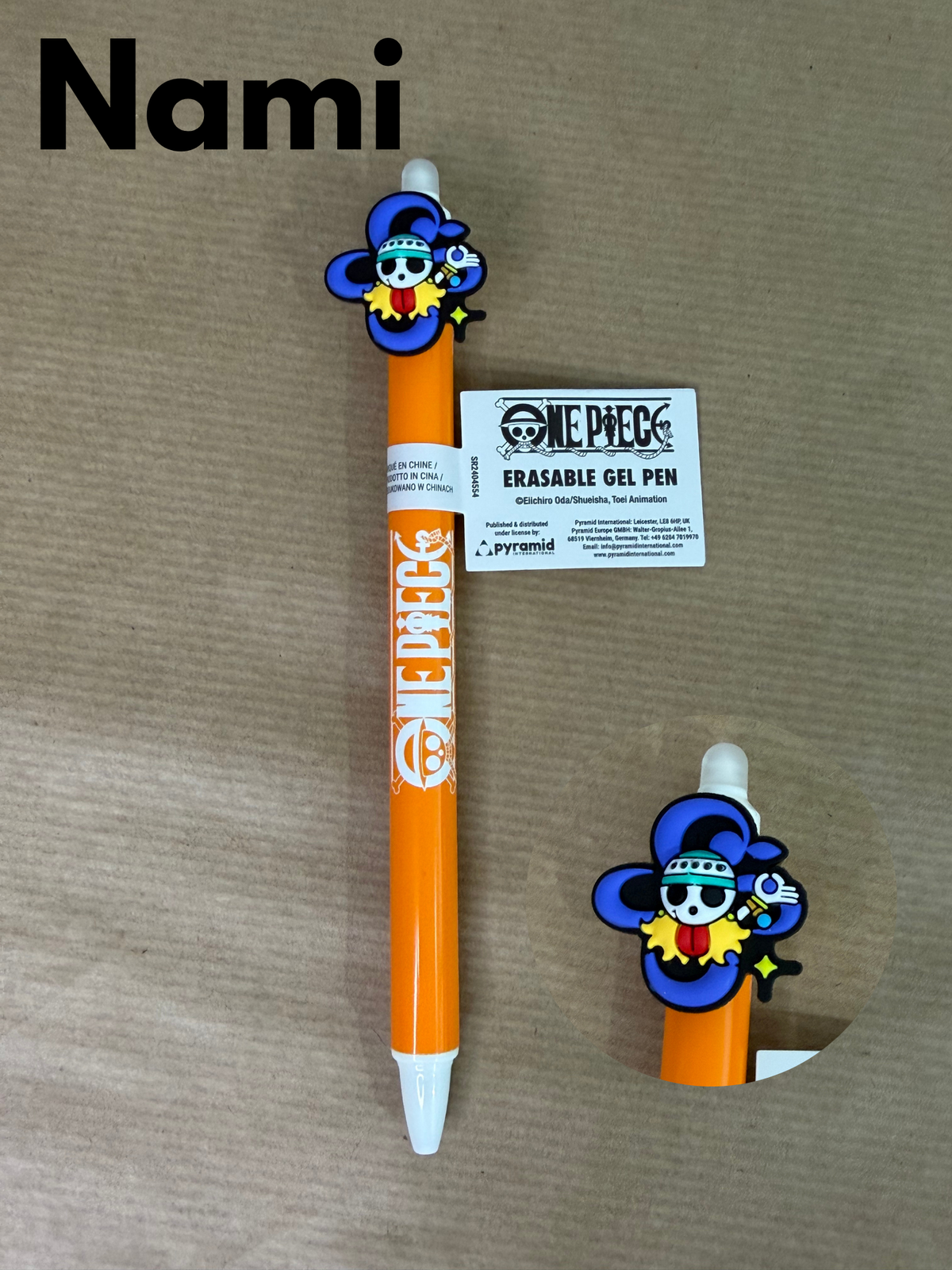 Bolígrafo borrable One Piece surtido
