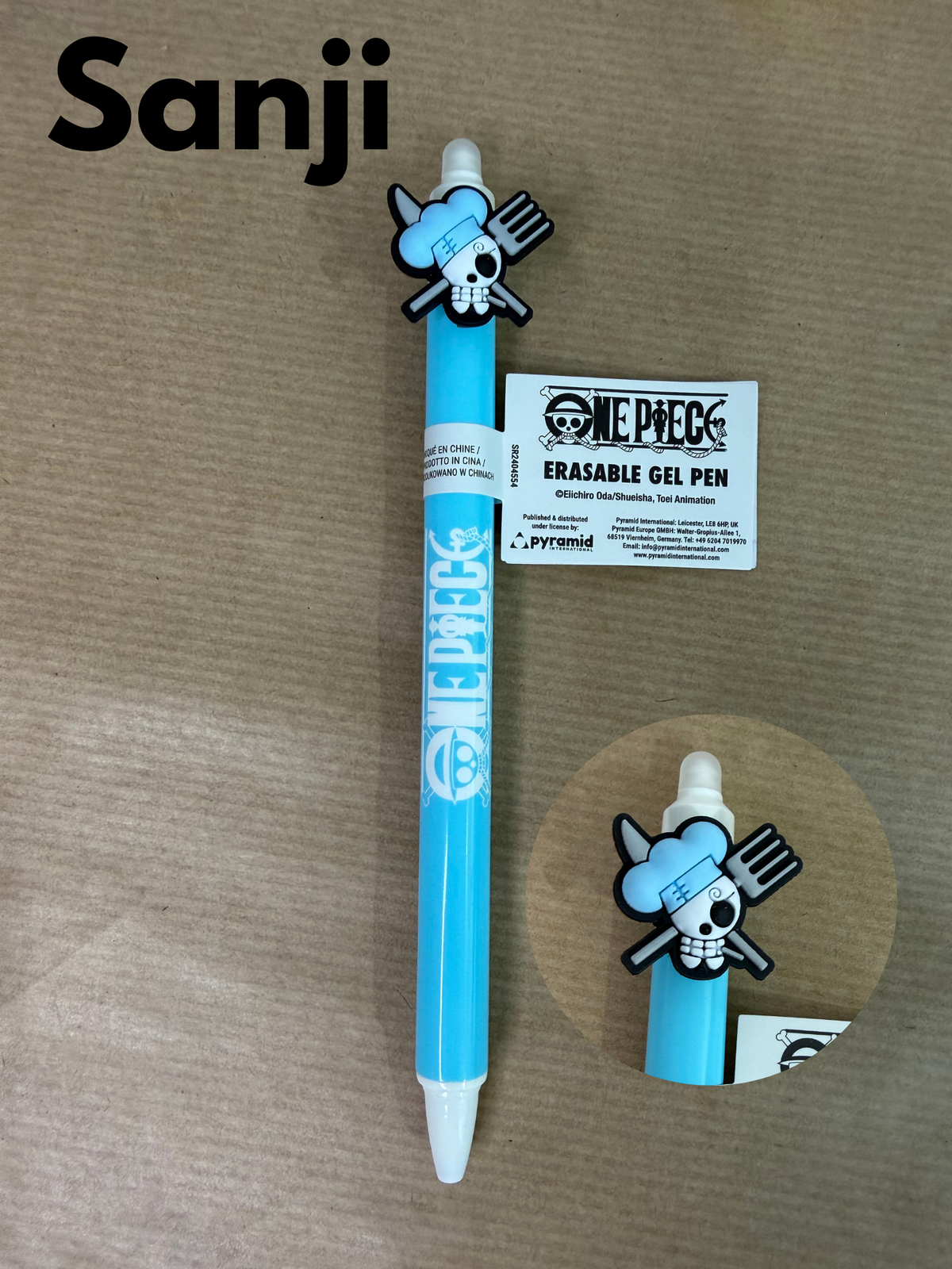 Bolígrafo borrable One Piece surtido
