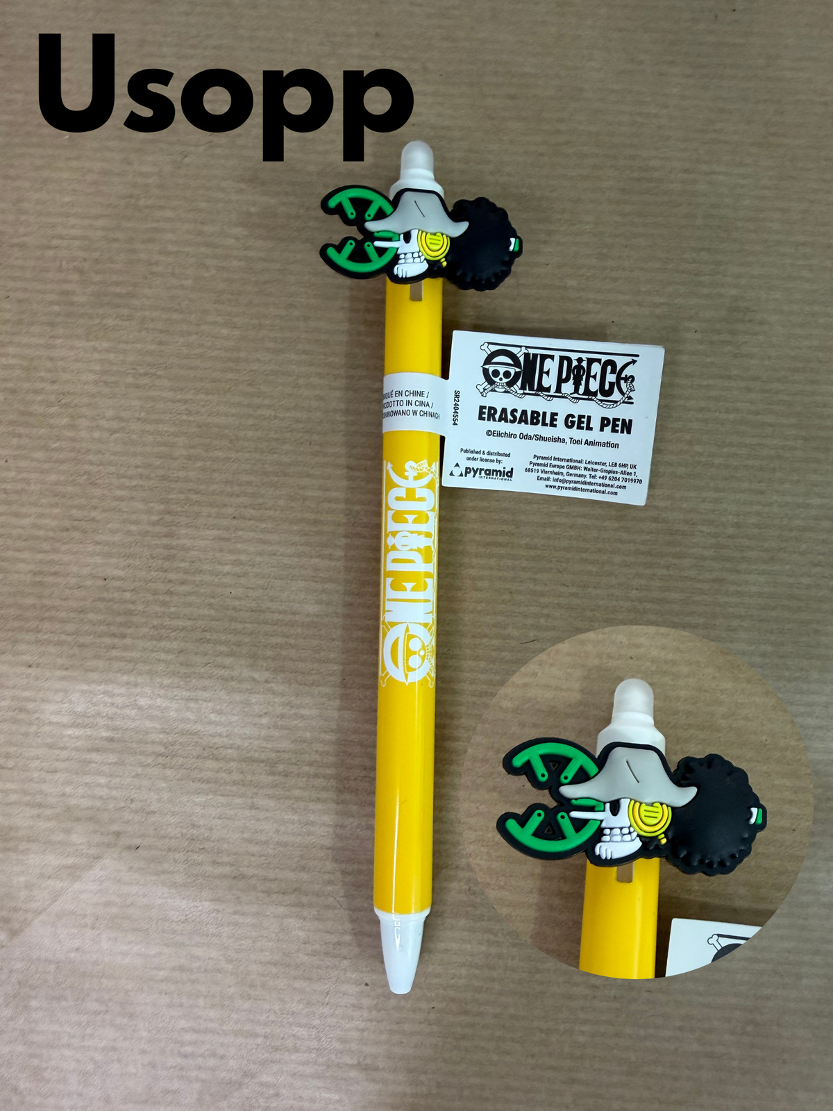 Bolígrafo borrable One Piece surtido
