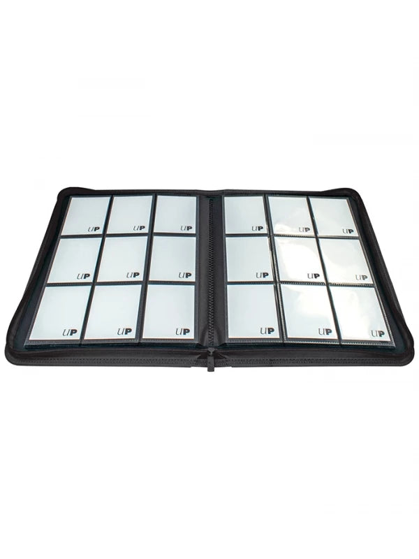 Carpeta Ultra Pro 9 Bolsillos con Cremallera - Negro