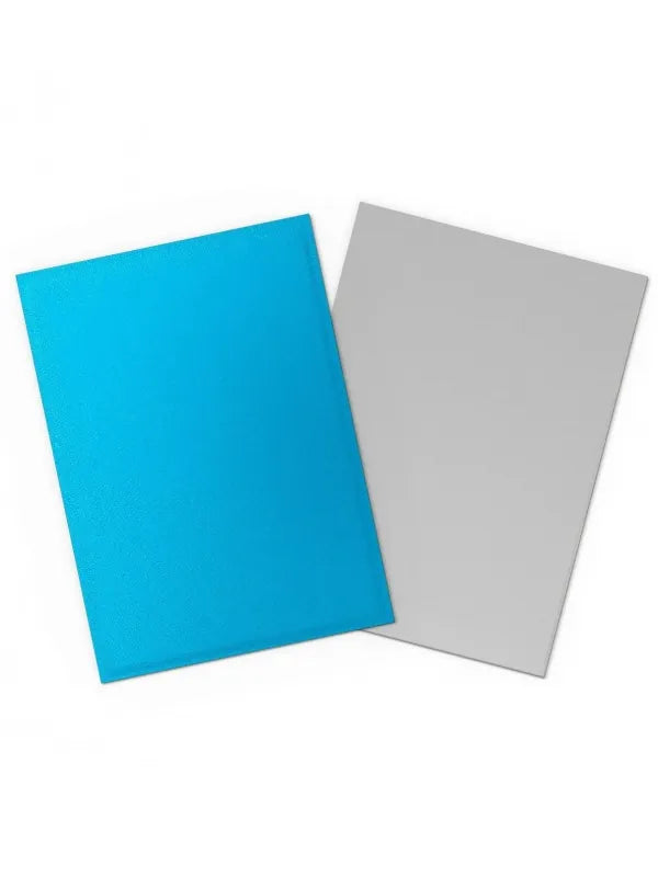 Fundas Standard Matte Dual  Sky Blue & Silver - Dragon Shield (100 unidades).