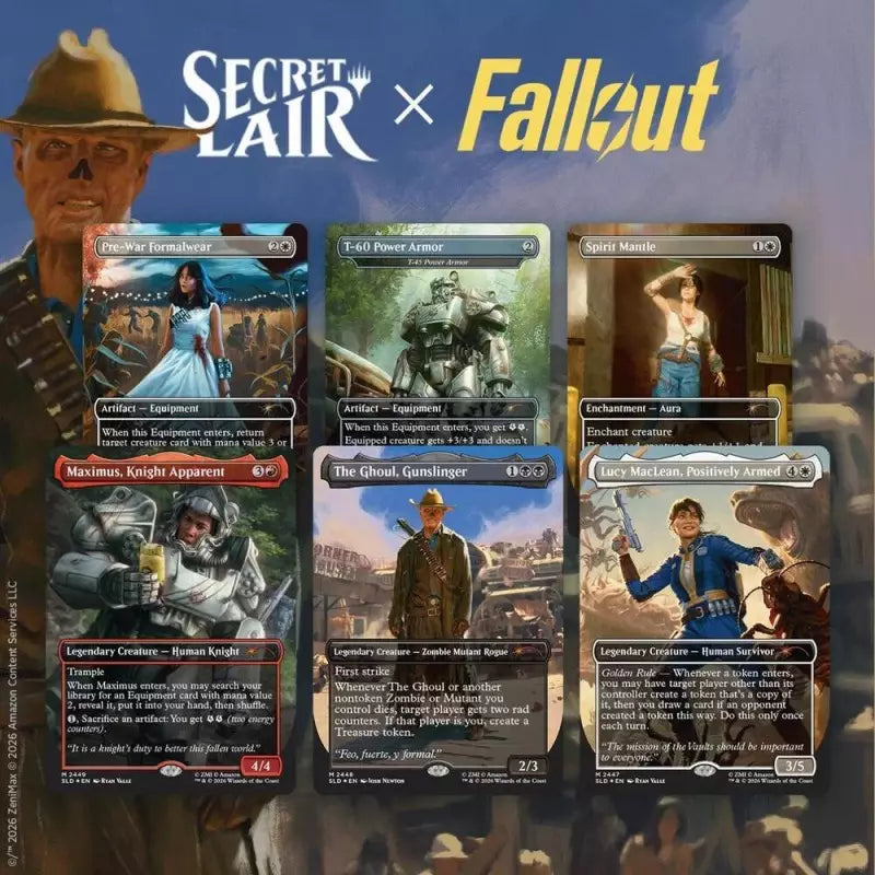 Secret Lair Magic x Fallout: Beyond Vault 33 (No Foil) - Inglés