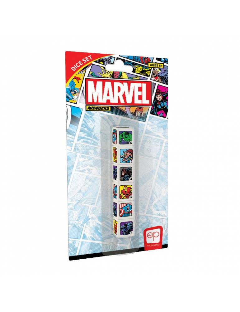 Set de Dados D6 Marvel Avengers