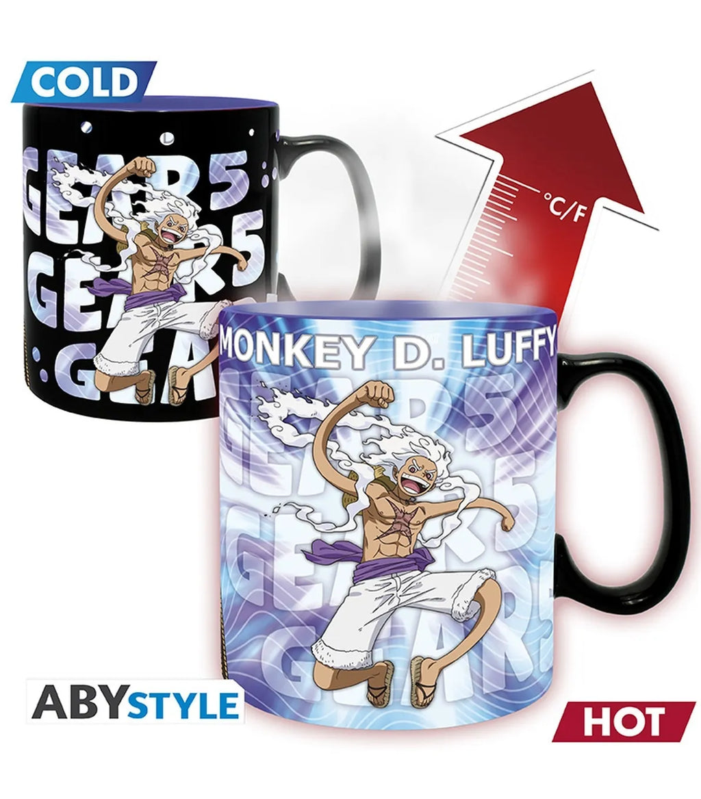 Taza Térmica Mágica One Piece Gear 5 - 460ml ABYstyle